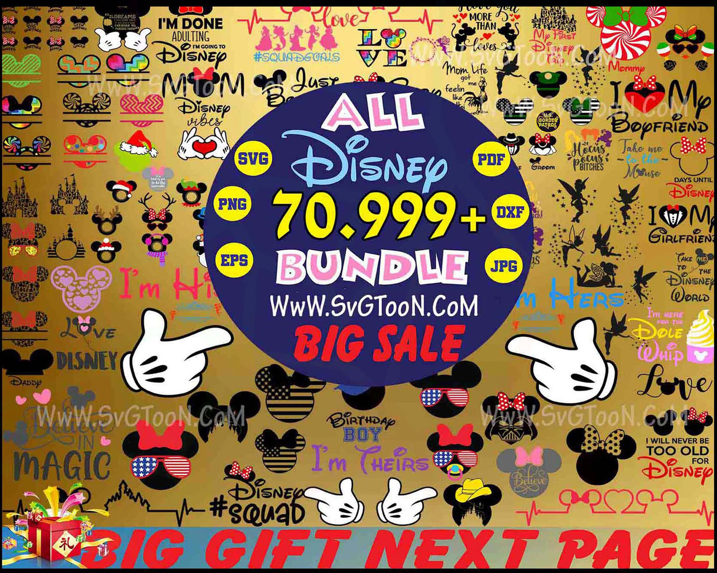 Disney Bundle svg, 70,999+ files Disney Svg dxf eps png, for Cricut, Silhouette, digital, file cut