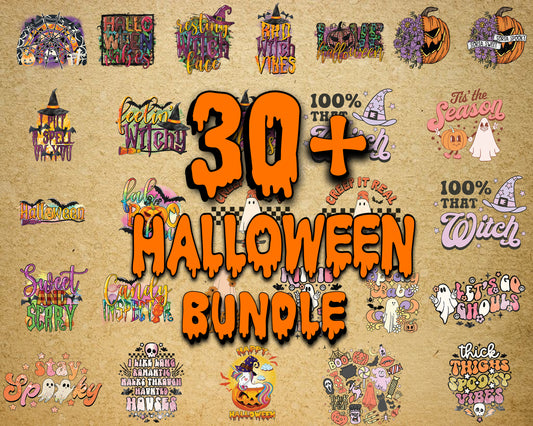 30+ file  witch, stay spooky svg dxf eps png, bundle halloween  cricut, for Cricut, Silhouette, digital, file cut