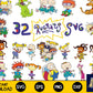 Rugrats Bundle svg,32 file Rugrats svg eps png, for Cricut, Silhouette, digital, file cut