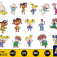 Rugrats Bundle svg,32 file Rugrats svg eps png, for Cricut, Silhouette, digital, file cut