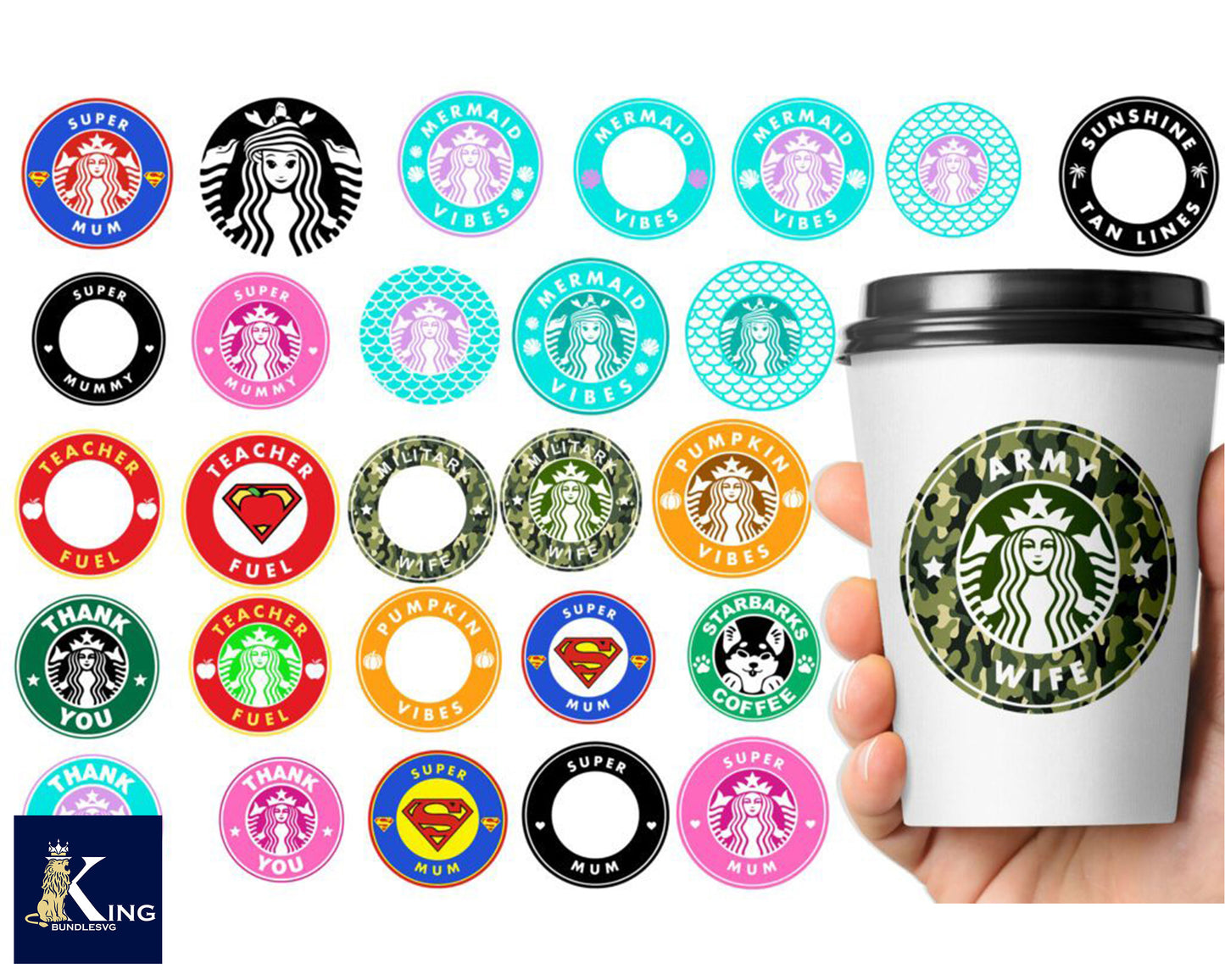 Starbucks Bundle svg,1500+ files Starbucks svg eps png, for Cricut, Silhouette, digital, file cut