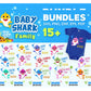 Baby Shark bundle Svg,2000+ file Baby Shark svg eps png, for Cricut, Silhouette, digital, file cut