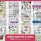 15GB MEGA BUNDLE svg eps png dxf,for Cricut, Silhouette, digital, file cut
