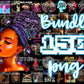 Black Queen Bundle png,150+ files Black Queen png, for Cricut, Silhouette, digital, file cut