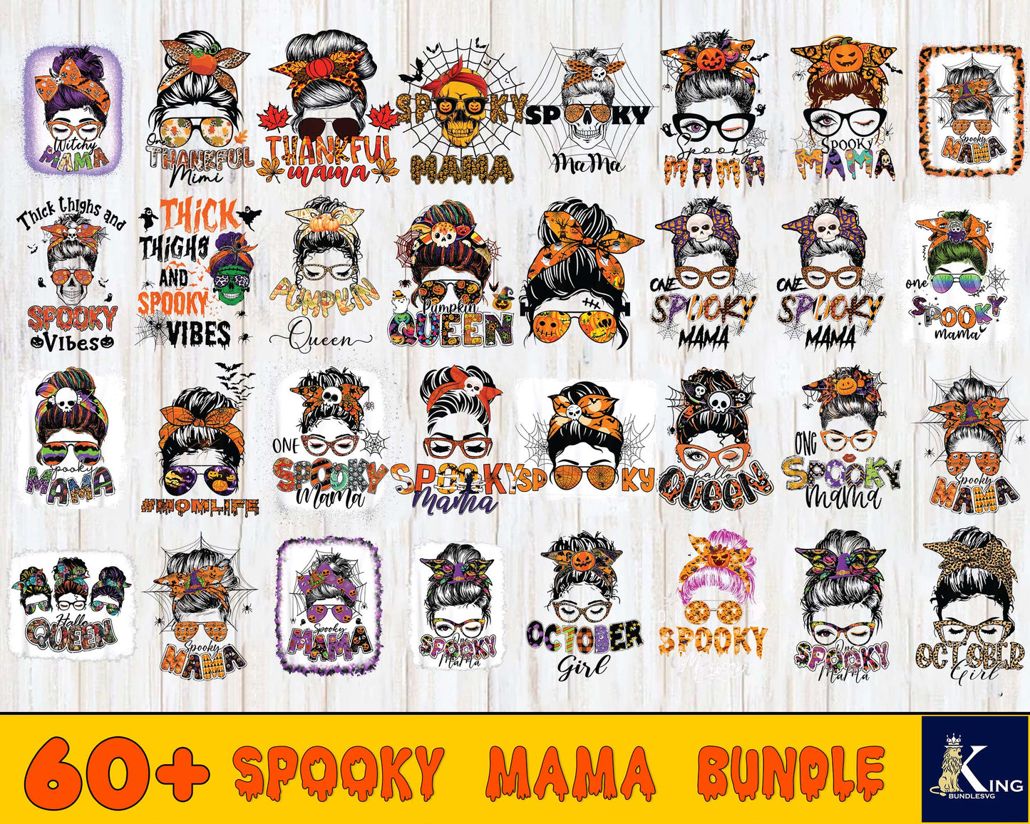 60+ file Spooky Mama  bundle  svg dxf eps png,bundle Spooky Mama cricut, for Cricut, Silhouette, digital, file cut