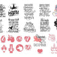 Unicorn Bundle svg,2000+ files Unicorn svg eps png, for Cricut, Silhouette, digital, file cut