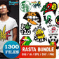 Rasta Bundle svg,1300+ files Rasta svg eps png, for Cricut, Silhouette, digital, file cut