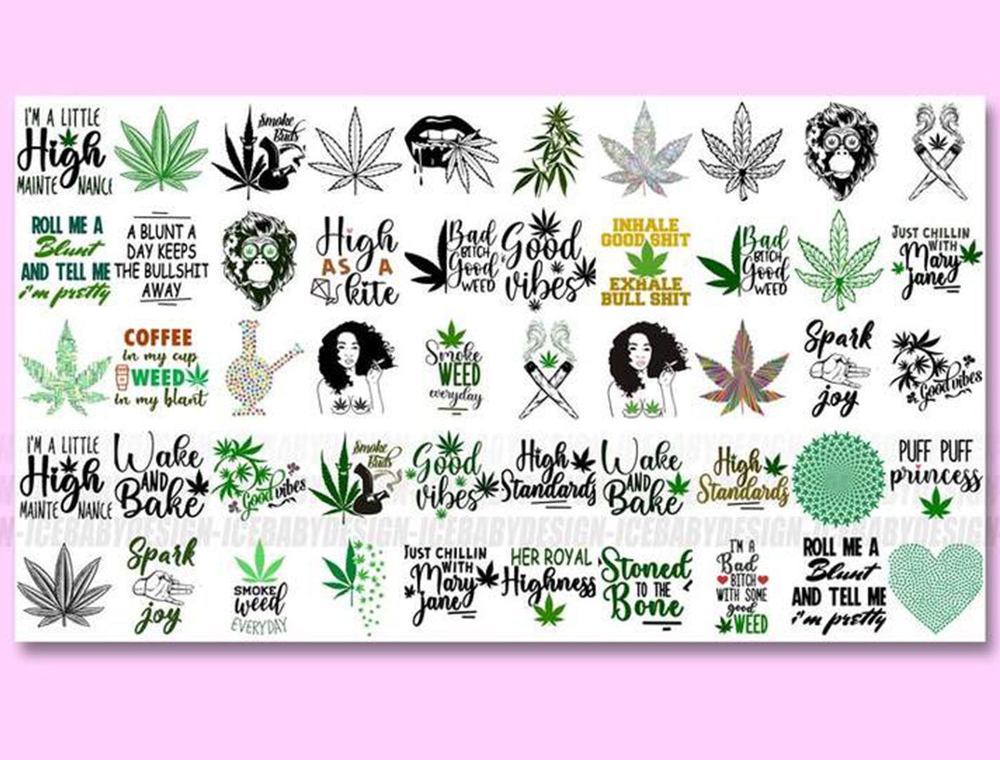 Marijuana Bundle svg, 500+ files Marijuana svg eps png, for Cricut, Silhouette, digital, file cut