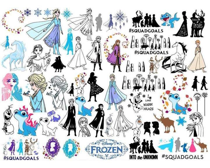 Disney Princess Bundle svg,7000+ files Disney Princess svg eps png, for Cricut, Silhouette, digital, file cut