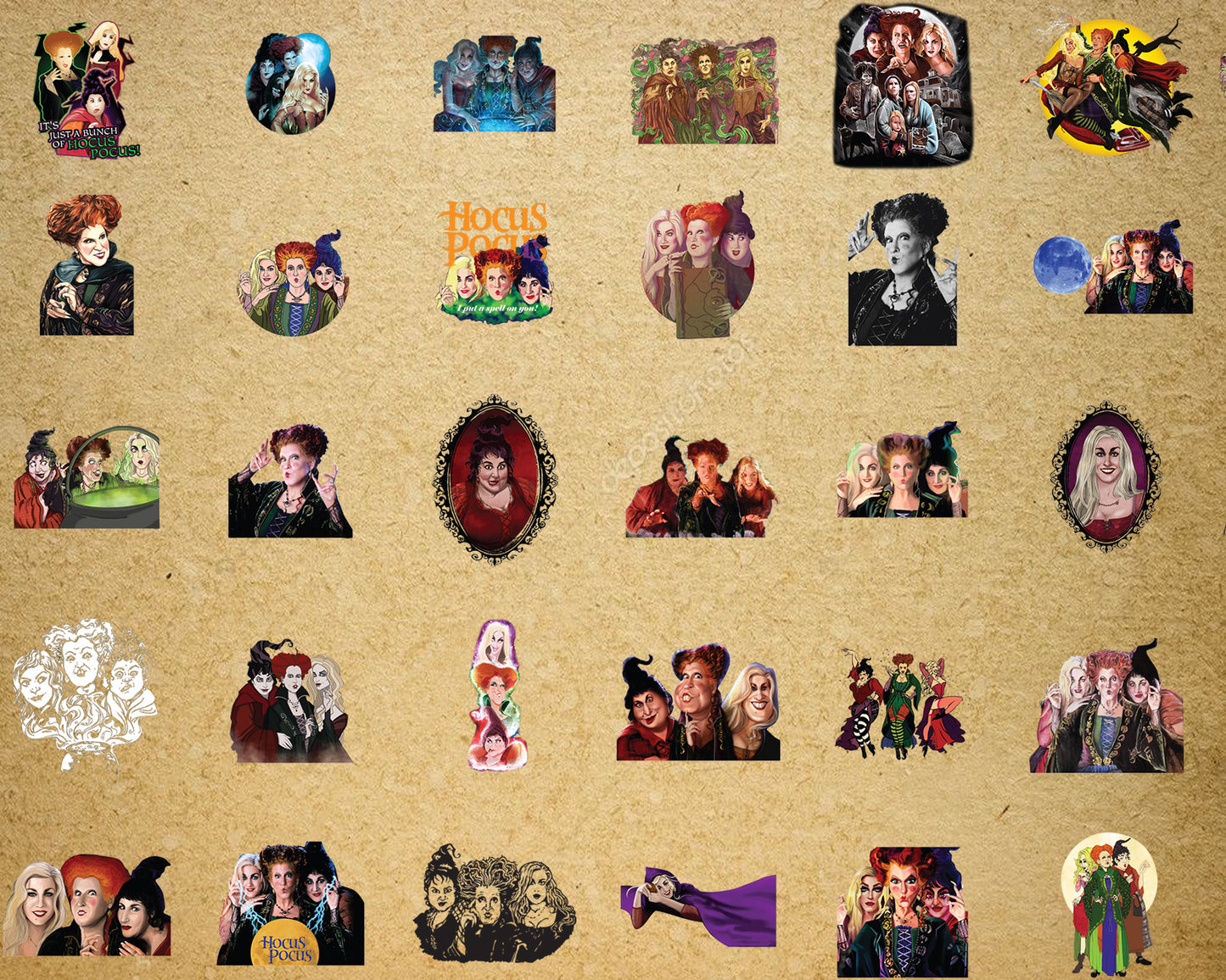 95+file hocus pocus PNG, bundle halloween  cricut, for Cricut, Silhouette, digital, file cut