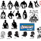 Avengers Bundle svg,1500+ files Avengers svg eps png, for Cricut, Silhouette, digital, file cut