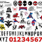 Avengers Bundle svg,1500+ files Avengers svg eps png, for Cricut, Silhouette, digital, file cut