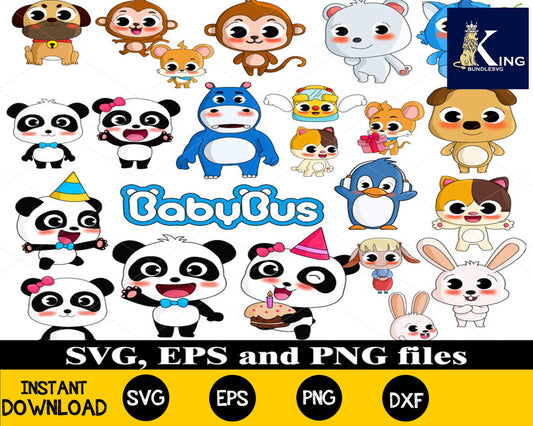 Baby Bus, BABYBUS SVG bundle for cricut, BABYBUS clipart, Babybus Birthday Invitation, Babybus png, Baby bus Birthday, Baby bus svgfor Cricut, Silhouette, digital, file cut