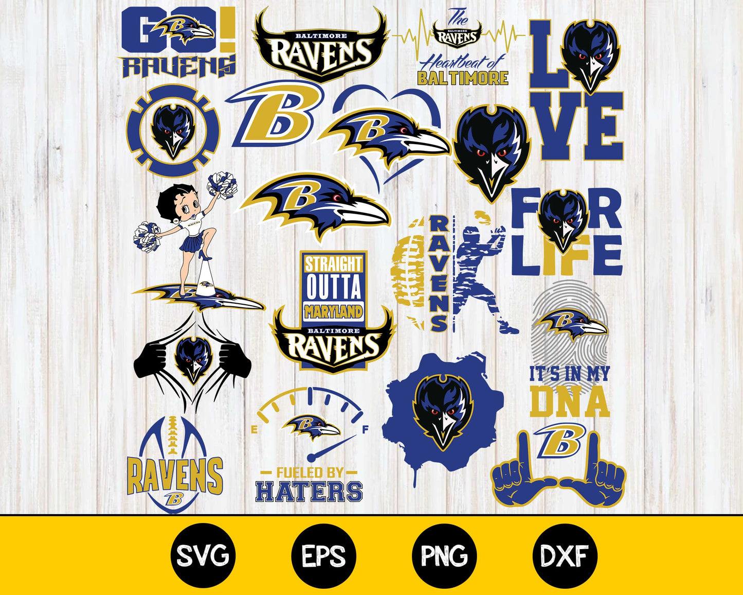 Baltimore Ravens 2 Bundle svg,Baltimore Ravens 2 Nfl svg, Bundle sport Digital Cut Files svg eps dxf png file, for Cricut, Silhouette, digital, file cut