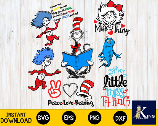 Dr Seuss bundle svg,  Dr Seuss  Svg ,mega Dr seuss Bundle  svg , for Cricut, Silhouette, digital, file cut