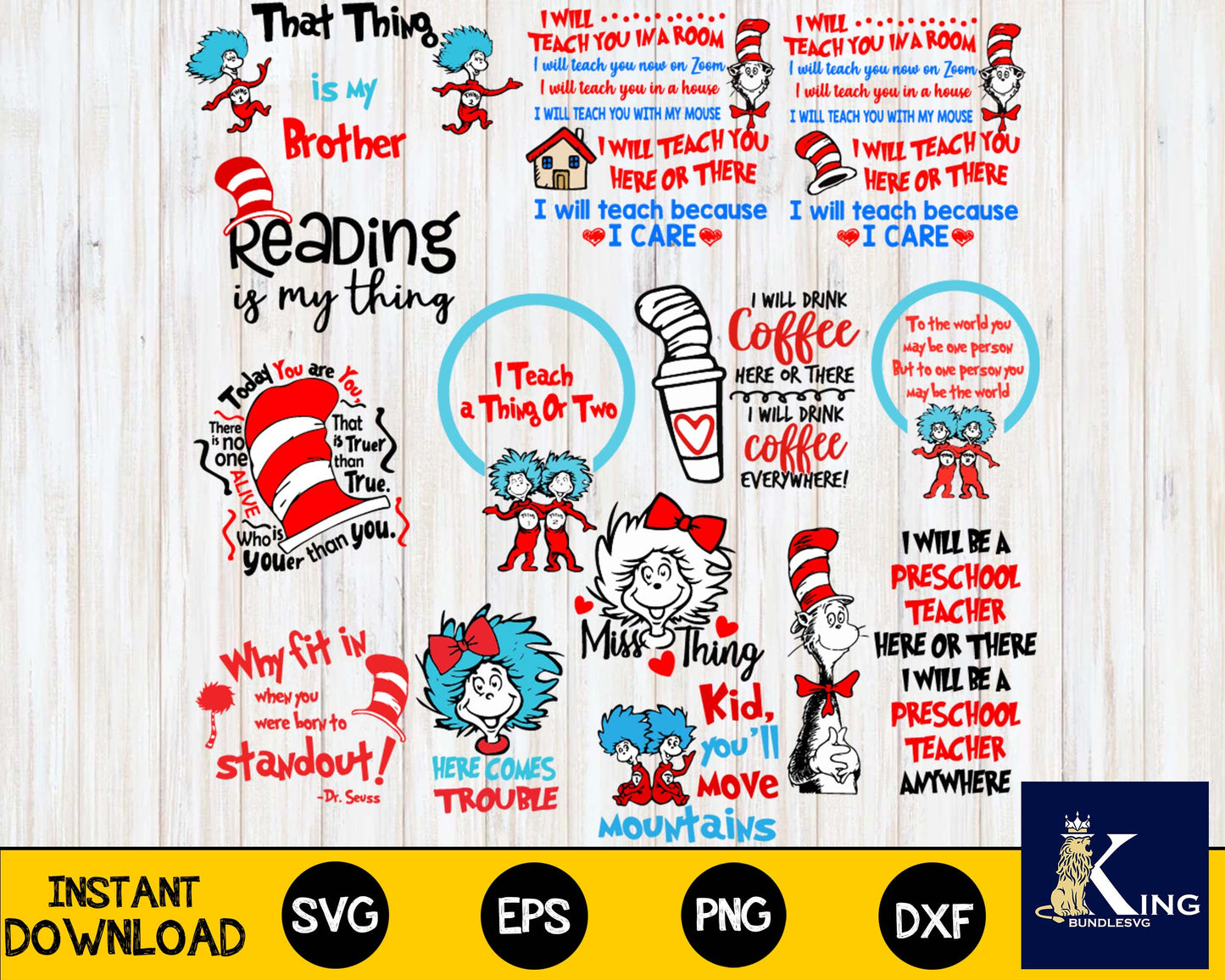 Dr Seuss Bundle svg,348+ files Dr Seuss file,Mega bundle Dr Seuss for Cricut, Silhouette, digital, file cut