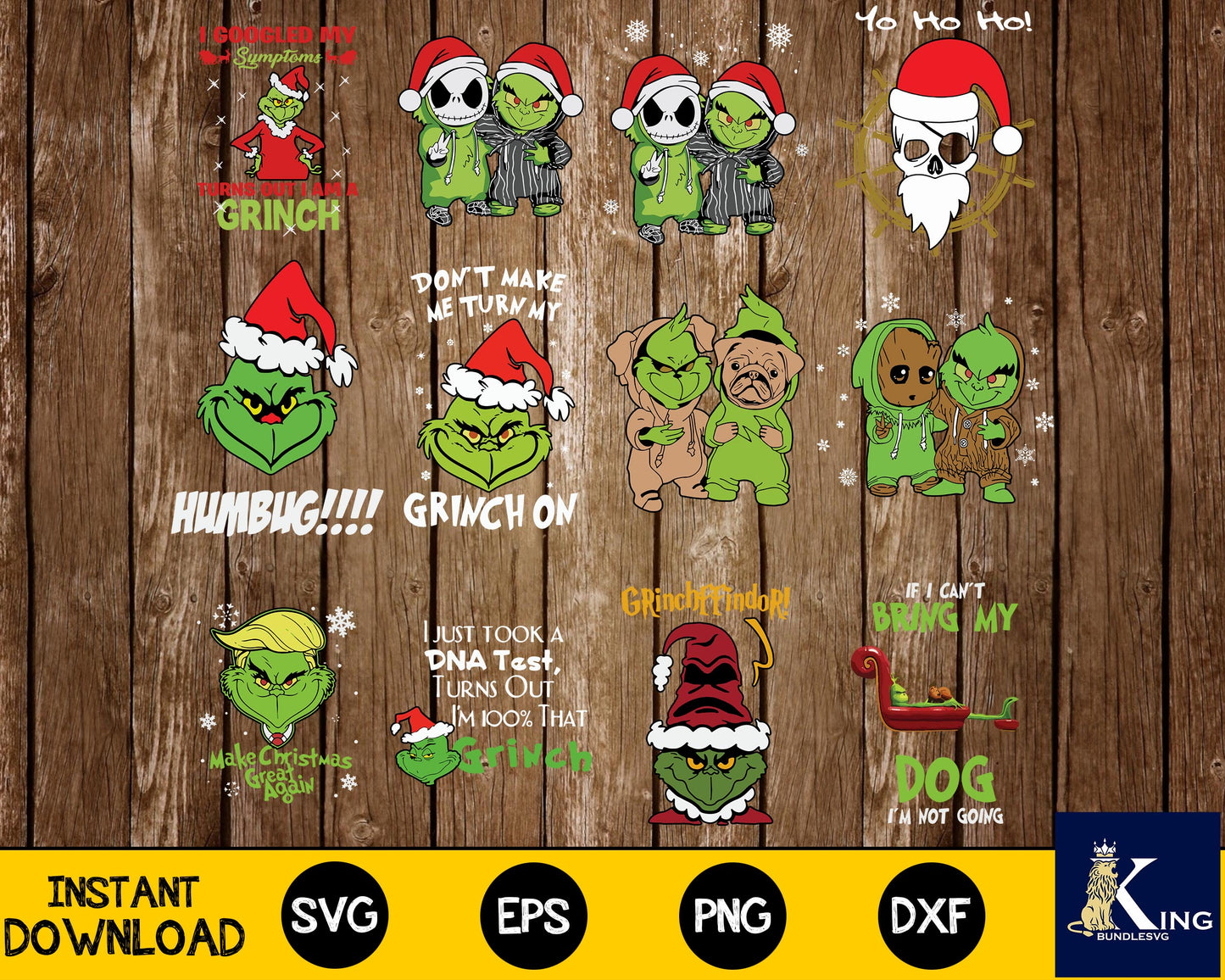 Grinch Bundle  svg,Big bundle Grinch svg eps png, for Cricut, Silhouette, digital, file cut