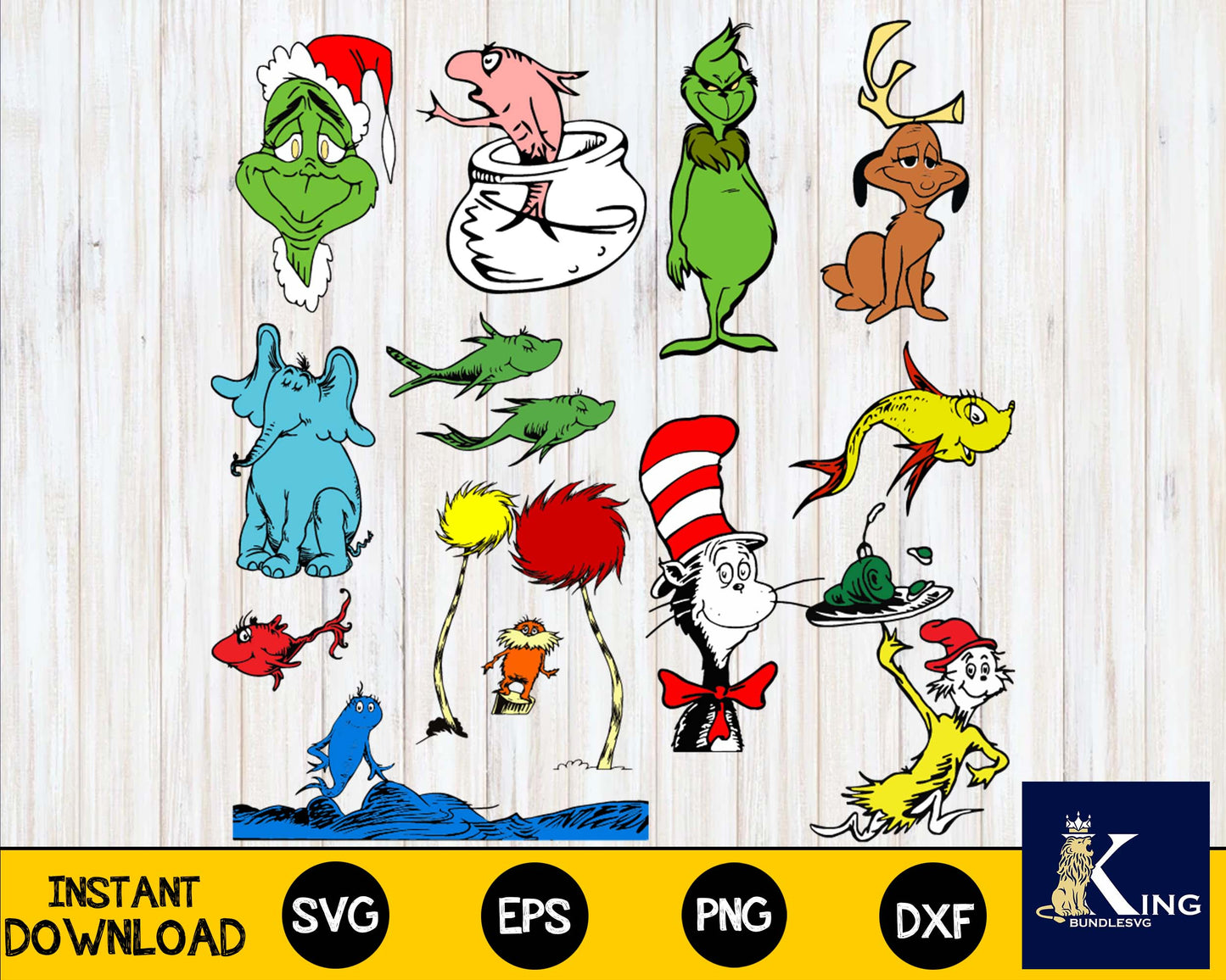 1200+ File Dr Seuss svg, Bundle Dr Seuss file,Mega bundle Dr Seuss svg , cat in the hat svg, green svg , for Cricut, Silhouette, digital, file cut