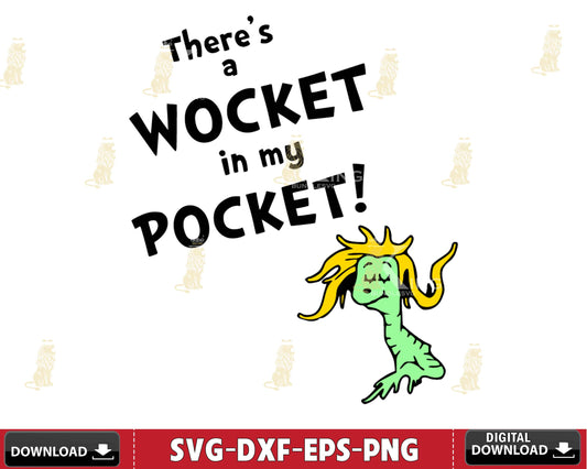 Wocket in my pocket svg dxf eps png ,mega bundle dr seuss svg,bundle dr seuss for Cricut, Silhouette, digital, file cut