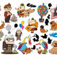 30+ file Disney Up SVG Mega Bundle  svg eps png, for Cricut, Silhouette, digital, file cut