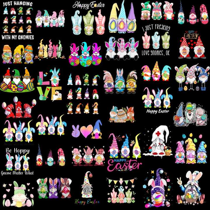 Easter Gnome PNG Bundle - 37+ files Easter Gnome PNG,  Easter Gnome Png file