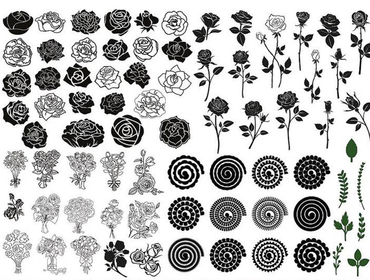 Flowers Bundle svg,2000+ files Flowers svg eps png, for Cricut, Silhouette, digital, file cut