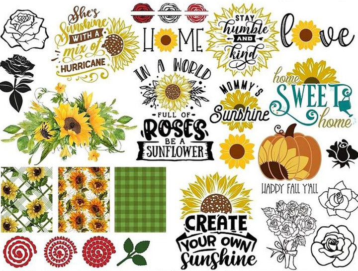 Flowers Bundle svg,2000+ files Flowers svg eps png, for Cricut, Silhouette, digital, file cut