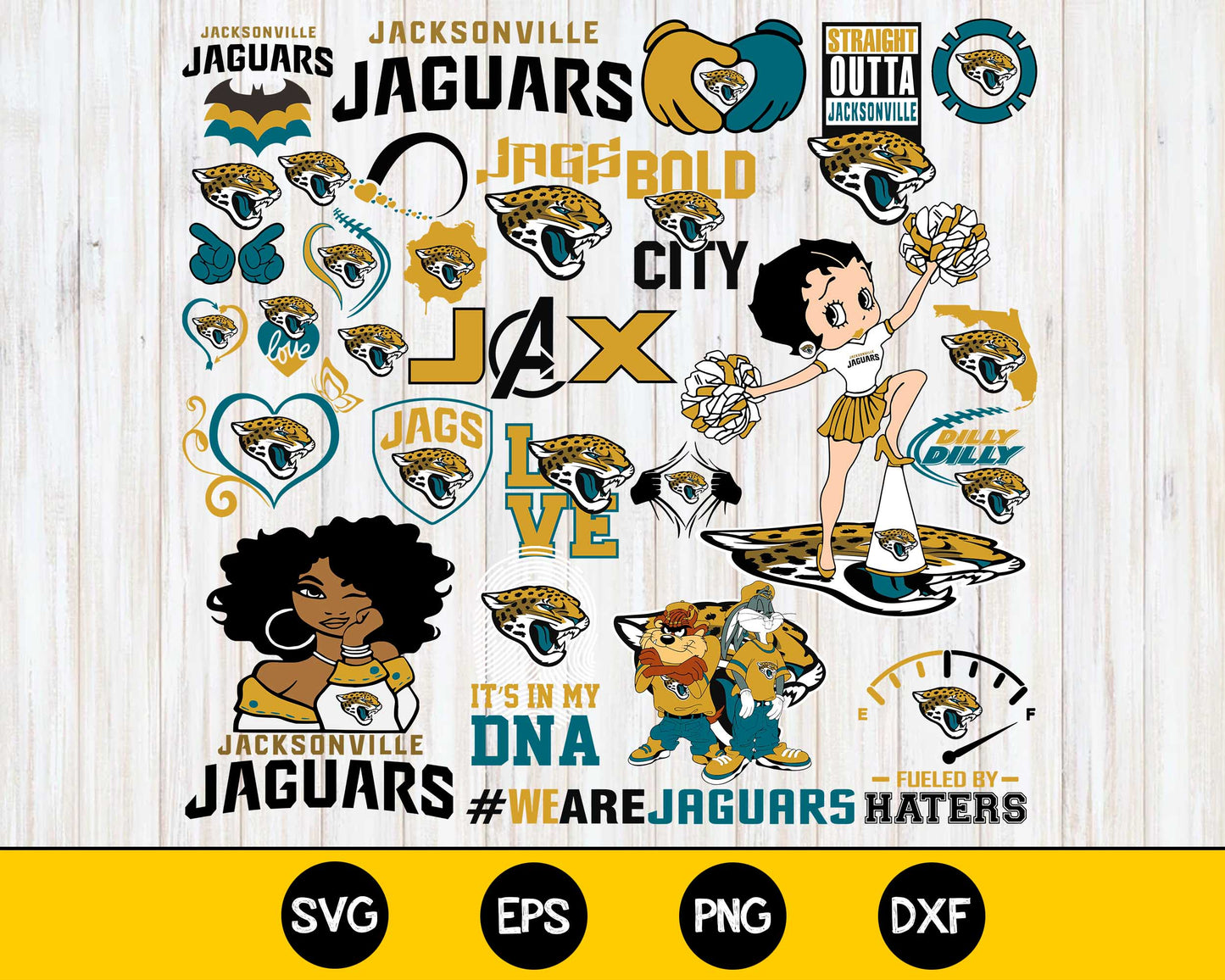 Jacksonville Jaguars Bundle svg,Jacksonville Jaguars Nfl svg, Bundle sport Digital Cut Files svg eps dxf png file, for Cricut, Silhouette, digital, file cut