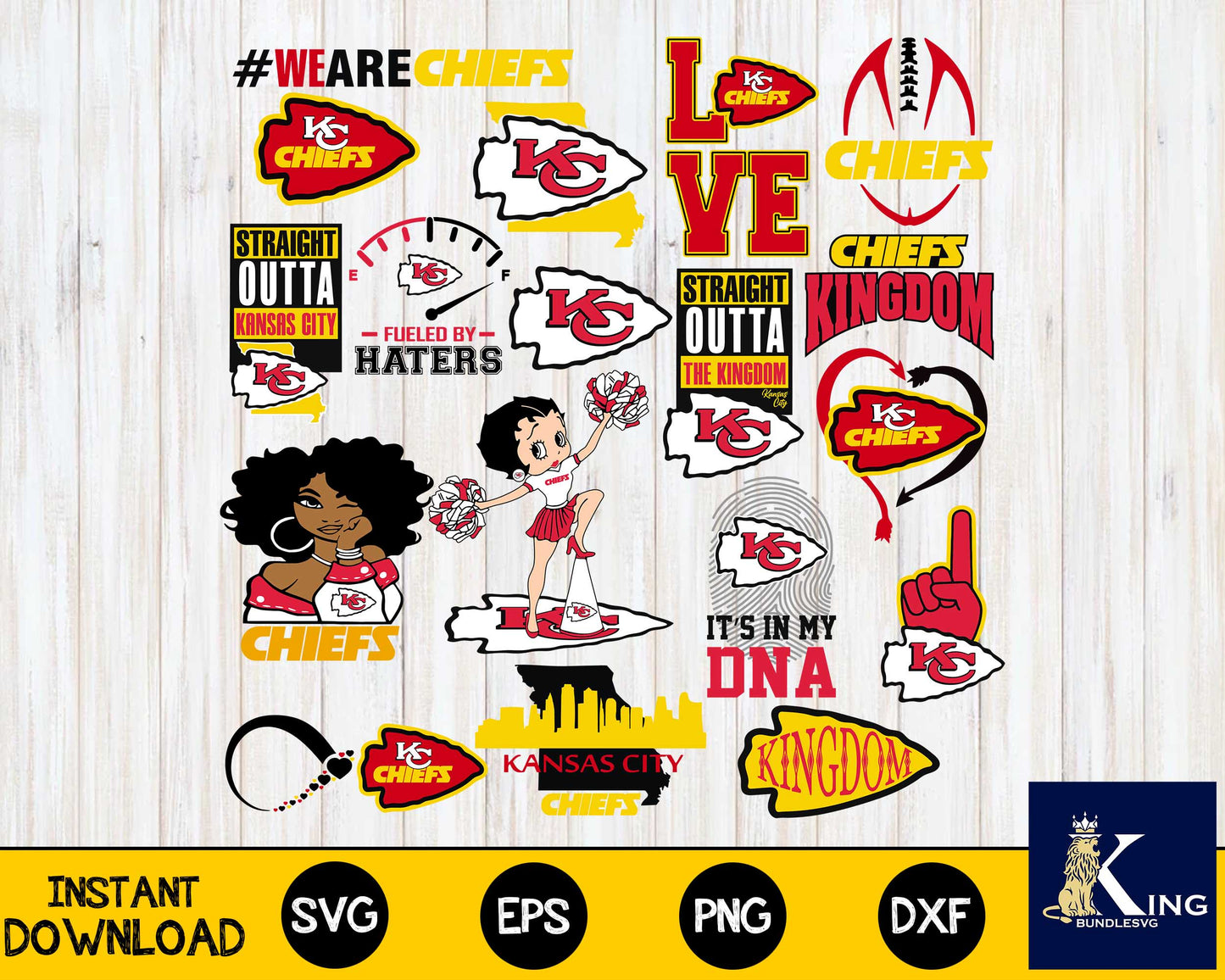 Kansas City Chiefs Bundle svg,Kansas City Chiefs Nfl svg, Bundle superbowl Digital Cut Files svg eps dxf png file, for Cricut, Silhouette, digital, file cut