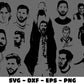 Lionel Messi SVG Bundle , Messi ART , Mega bundle Lionel Messi World Cup 2022 SVG EPS PNG DXF , for Cricut, Silhouette, digital download, file cut