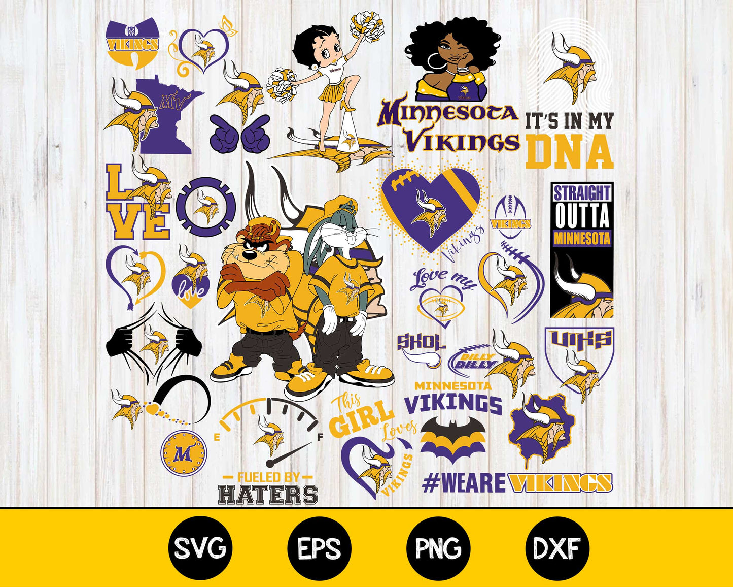 Minnesota Vikings Bundle svg,Minnesota Vikings Nfl svg, Bundle sport Digital Cut Files svg eps dxf png file, for Cricut, Silhouette, digital, file cut