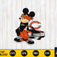 Bundle Chicago Bears, Chicago Bears Nfl, Bundle sport Digital Cut Files svg eps dxf png file, for Cricut, Silhouette, digital, file cut