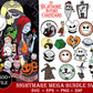 1500+ Nightmare Before Christmas SVG Mega Bundle  svg eps png, for Cricut, Silhouette, digital, file cut