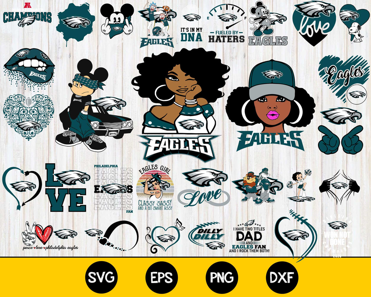 Philadelphia Eagles Bundle svg,Philadelphia Eagles Nfl svg, Bundle superbowl Digital Cut Files , super bowl svg eps dxf png file, for Cricut, Silhouette, digital, file cut