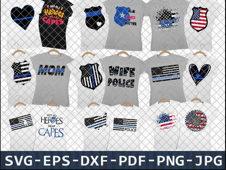 Police Bundle svg, 1000+ files Police svg eps png, for Cricut, Silhouette, digital, file cut