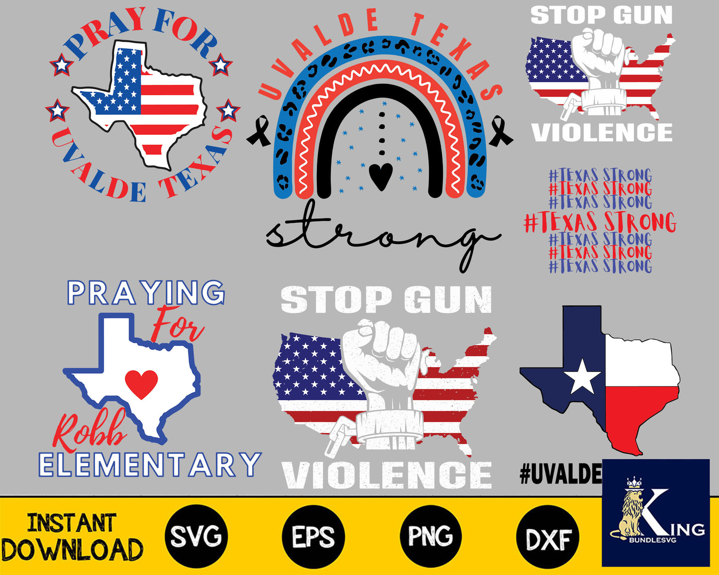 Bundle Pray For Texas svg,Pray For Texas svg eps png, for Cricut, Silhouette, digital, file cut