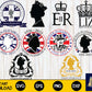 Queen Elizabeth II Bundle Svg ,God Save The Queen svg , Mega Bundle Elizabeth II svg dxf eps png, cricut , for Cricut, Silhouette, digital download