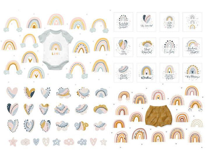 Rainbow Bundle svg,1000+ files Rainbow svg eps png, for Cricut, Silhouette, digital, file cut