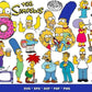 The Simpsons Bundle svg,1000+ files The Simpsons svg eps png, for Cricut, Silhouette, digital, file cut