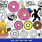 The Simpsons Bundle svg,1000+ files The Simpsons svg eps png, for Cricut, Silhouette, digital, file cut