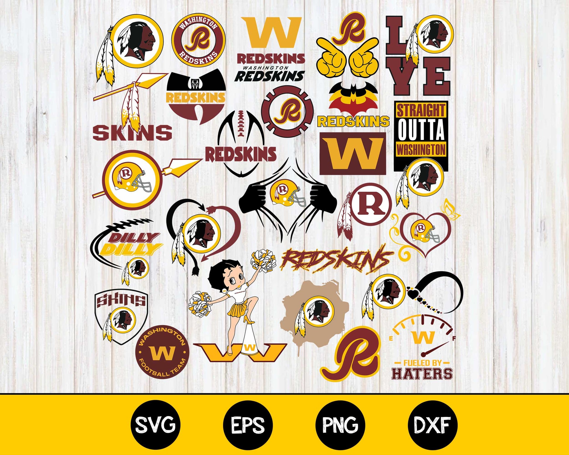 Washington Football Team NFL Logo SVG