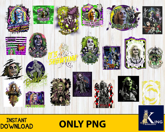 22+ file beetlejuice Bundle PNG, bundle Halloween PNG , Silhouette, digital , Instant Download