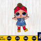 Baby dolls svg ,lol dolls Bundle  svg eps dxf png,35+ file lol dolls for Cricut, Silhouette, digital, file cut