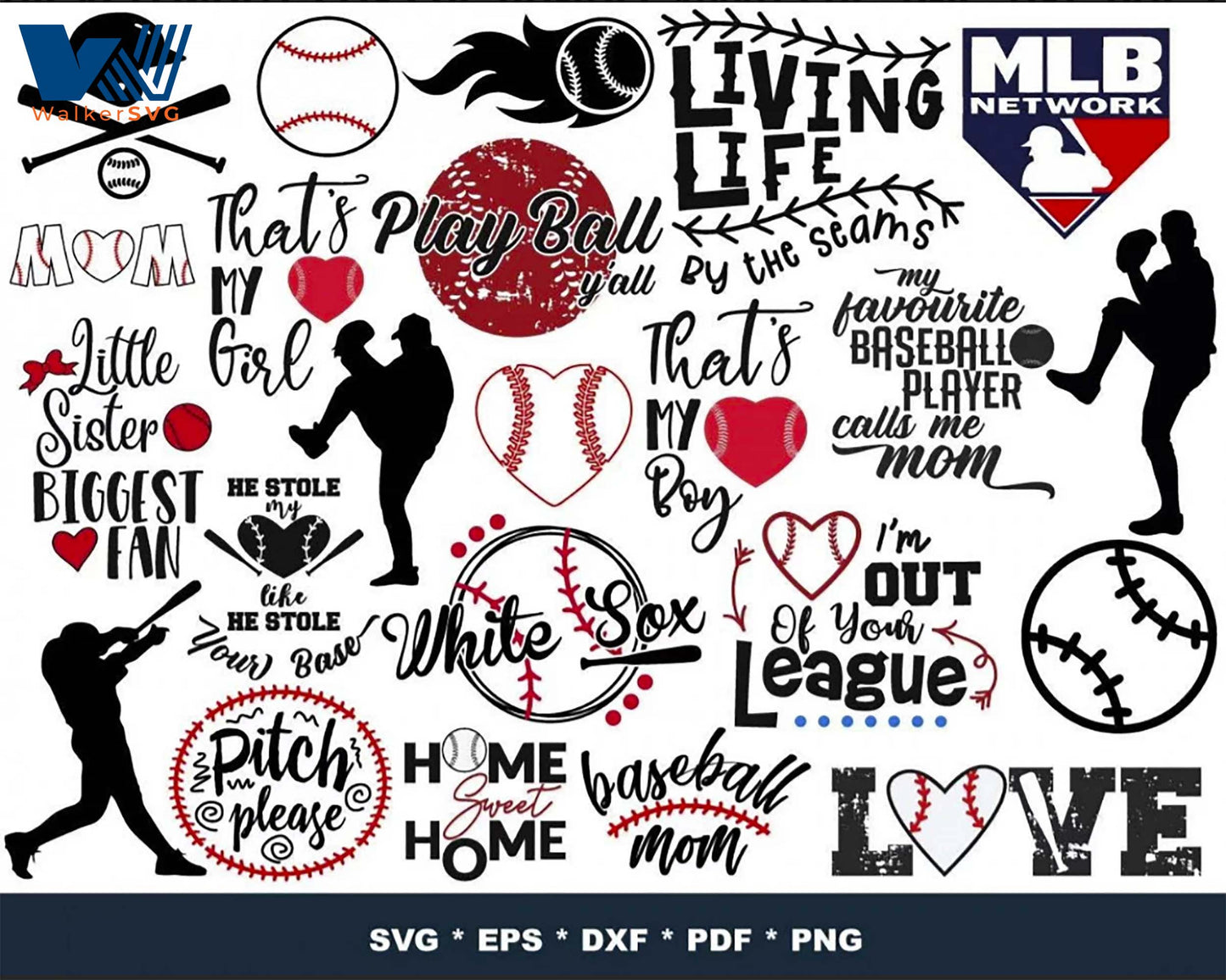 Chicago White Sox Bundle svg,1000+ files Chicago White Sox svg eps png, for Cricut, Silhouette, digital, file cut