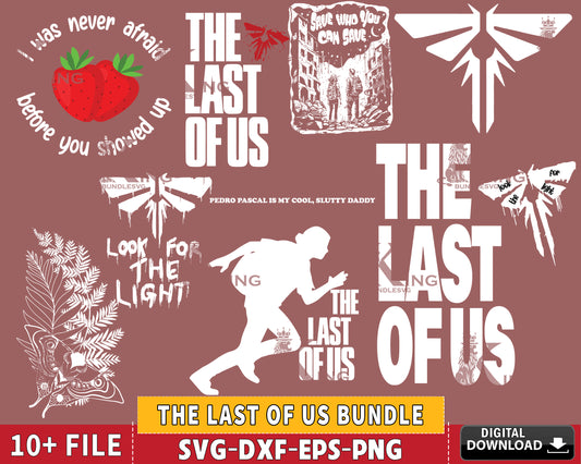 10+ file The last of us bundle svg, Mega The last of us bundle svg eps dxf png, for Cricut, Silhouette, digital, file cut