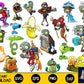 plants vs zombies svg,200+ files plants vs zombies , for Cricut, Silhouette, digital, file cut