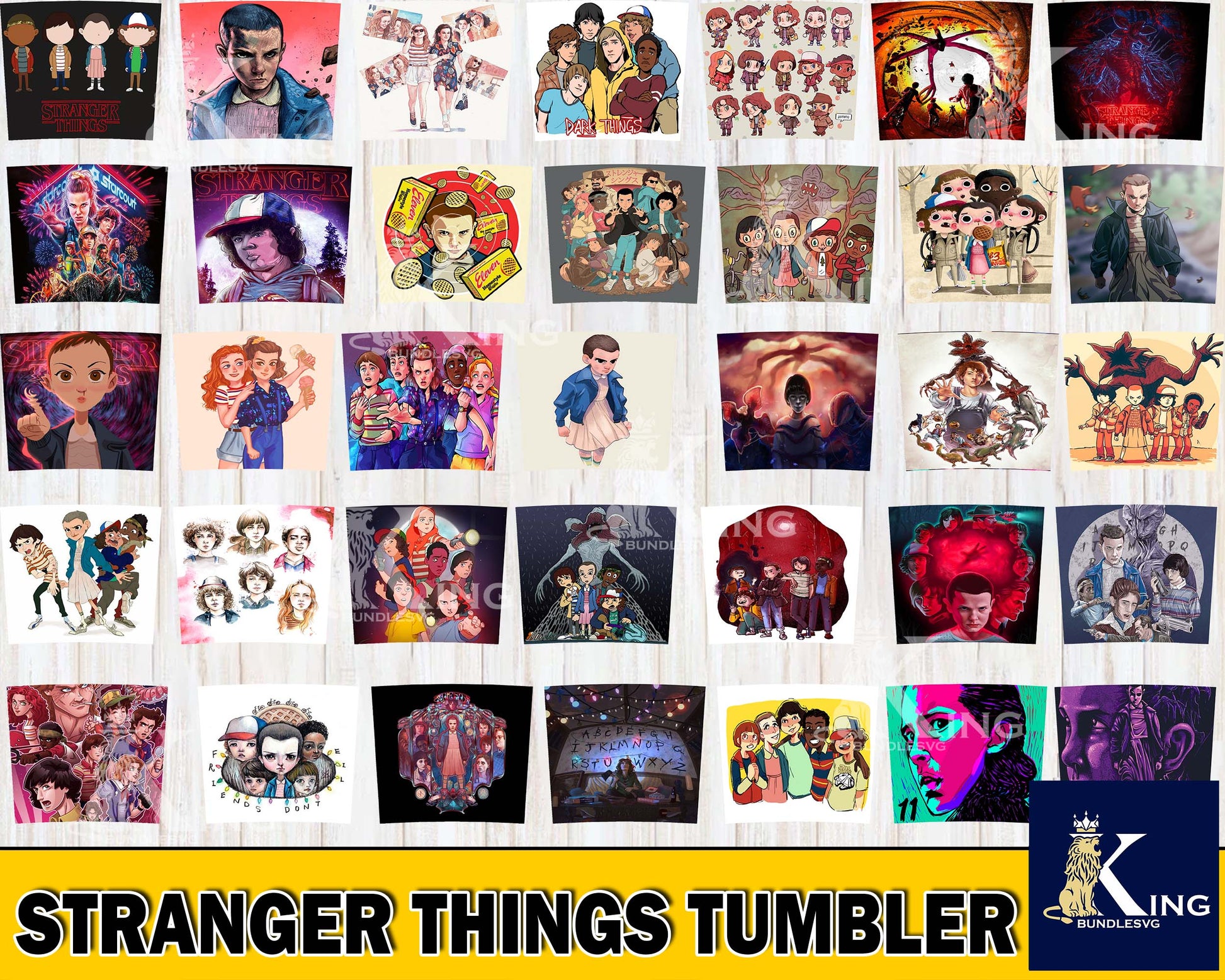 Stranger Things Tumbler – L'sCreations51